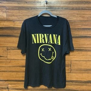XL Nirvana Logo Graphic T-Shirt